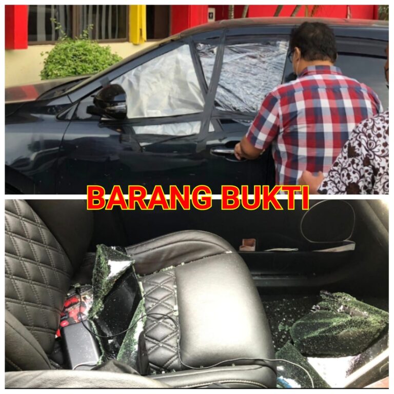 Curat Pecah Kaca Mobil di Marina City Ditangkap