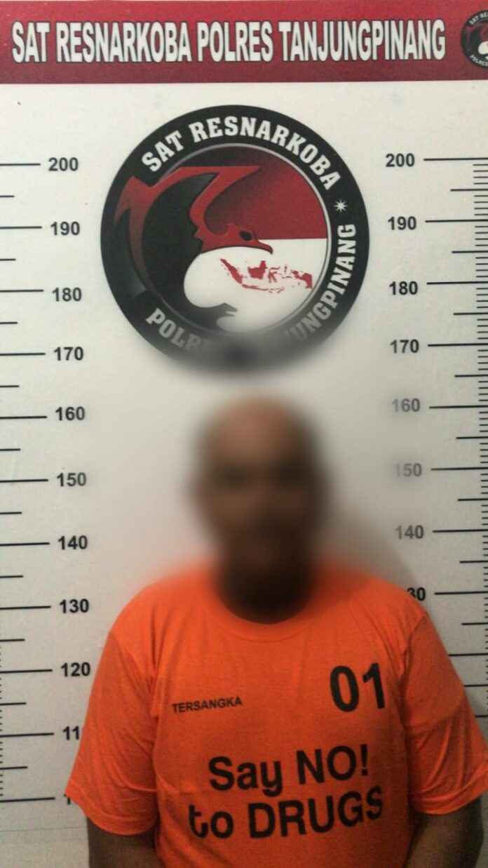 Satresnarkoba Polres Tanjungpinang Ciduk Seorang Pria yang Memiliki Sabu